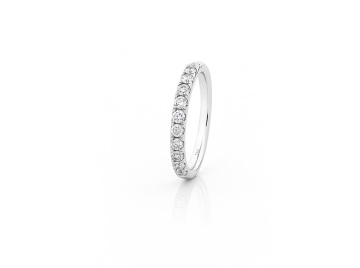 KTJ Signature Diamond Wedding Band