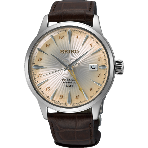 Seiko Presage Cocktail Time 'Acacia' GMT Watch - SSK041J